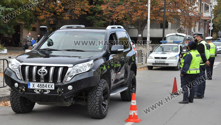 Засилени полицейски проверки в Хасковско, свалиха номерата на 6 автомобила