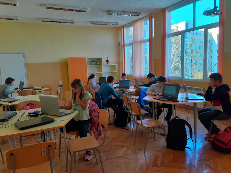 CodeWeek: Алековци създадоха компютърна анимация и кодираха музика