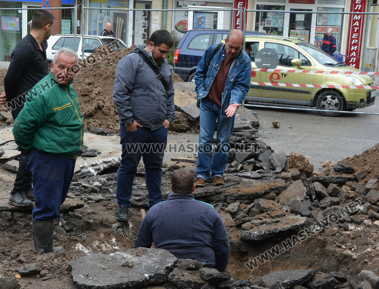 90% от водопровода на Кърджалийска е положен, предстои цялостно преасфалтиране