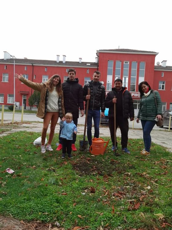 Дръвчета, осигурени от Гората.бг, бяха засадени в Първомай