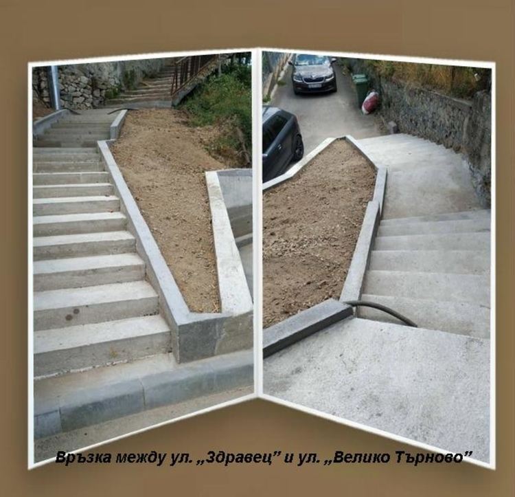 Златоград се сдоби с нови стълбища и многофункционална спортна площадка