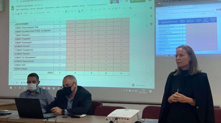 Онлайн система между Спешна помощ и болниците в Пловдив и областта в реално време показва свободните легла за COVID-19