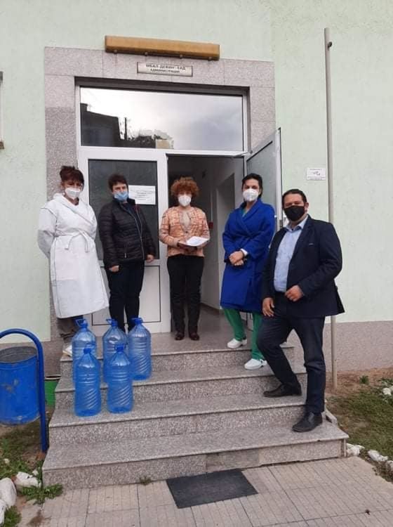 Дарение получи ковидотделението в Девинската болница