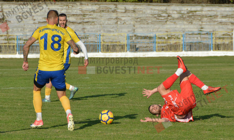 Димитровград надви Хасково с 2:0