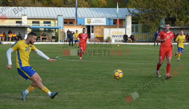 Димитровград надви Хасково с 2:0