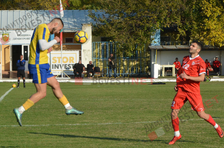 Димитровград надви Хасково с 2:0