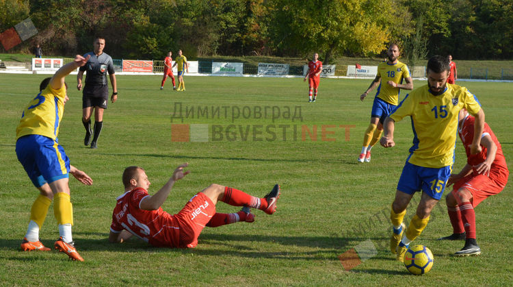 Димитровград надви Хасково с 2:0