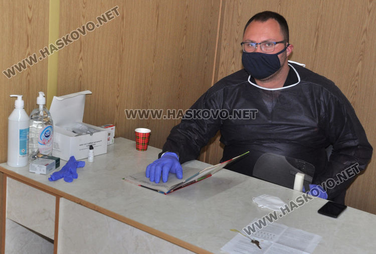 Отвориха павилиона за тестове за коронавирус пред Спешното отделение в МБАЛ – Хасково