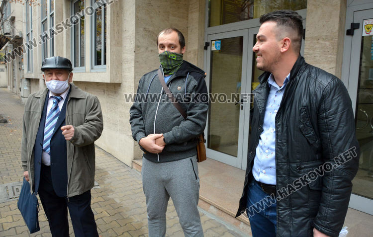 Отляво на дясно:Иван Тошев, Станимир Стоянов, Тодор Топалов