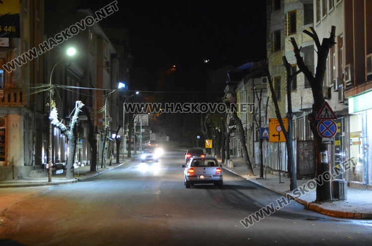 Движението възстановено  по „Освобождение“ още преди поставянето на маркировката