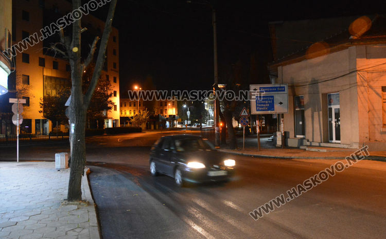 Движението възстановено  по „Освобождение“ още преди поставянето на маркировката