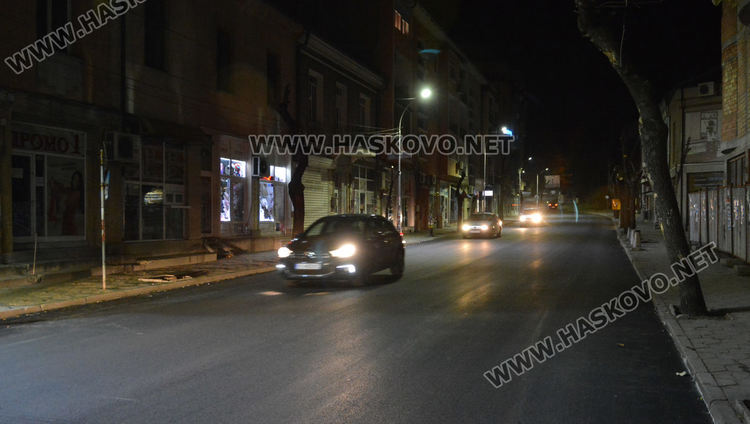 Движението възстановено  по „Освобождение“ още преди поставянето на маркировката