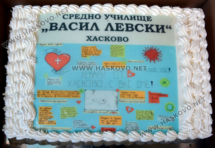 Ученици от „Васил Левски“ подпомагат МБАЛ-Хасково в битката с коронавируса