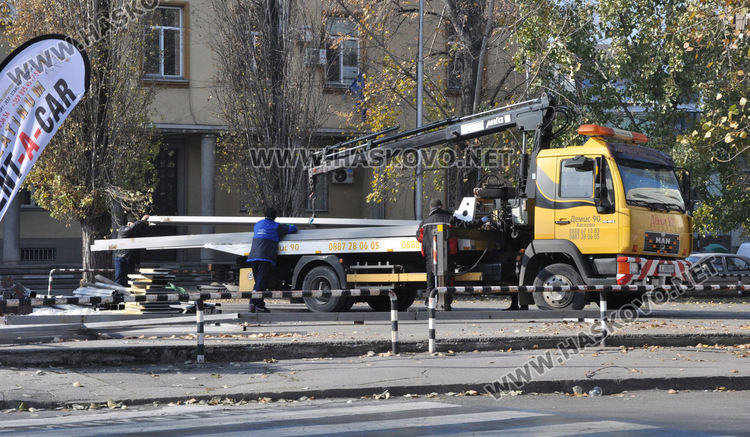 Напълно премахнаха изградените конструкции над хасковската река