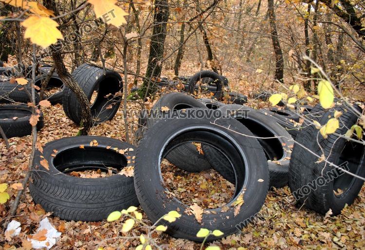 Хасковлия: Сметище от гуми се образува в горичката до „Кекличево стопанство“