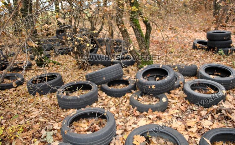Хасковлия: Сметище от гуми се образува в горичката до „Кекличево стопанство“