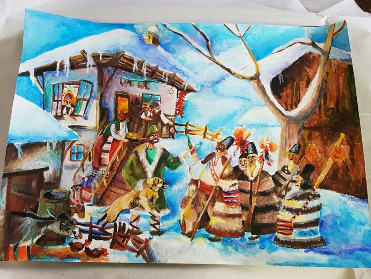 8-годишна художничка от „Колорит“ с първа награда в Национален фолклорен конкурс