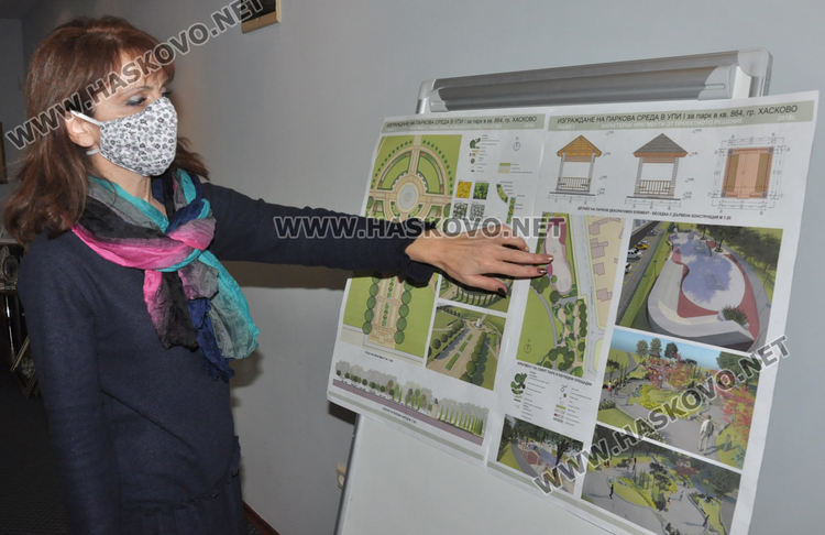 През пролетта започва изграждането на парка над ДНА. Хасковлии избират името му 