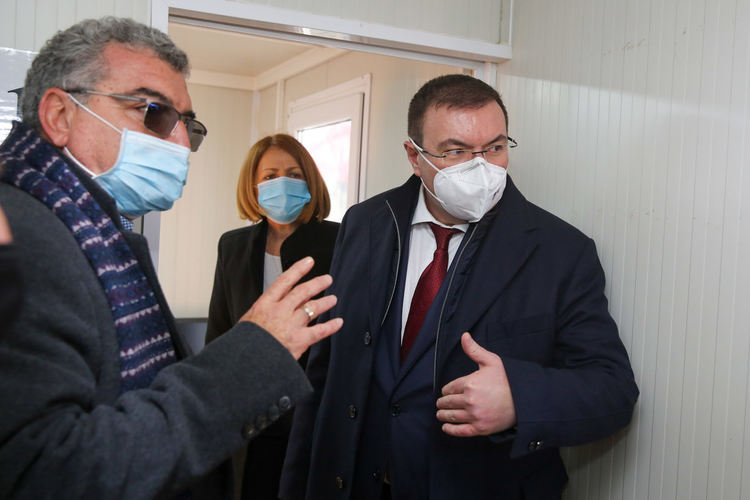 Първият ваксинационен център за имунизация срещу COVID-19 