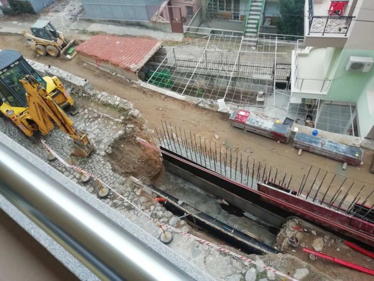 Заместник-кметът инж. Стоян Димитров извърши проверка на ремонта на ул."Странджа"