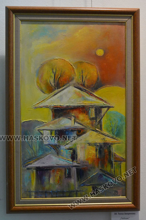  Двама юбиляри в Коледната изложба на Хасковските художници