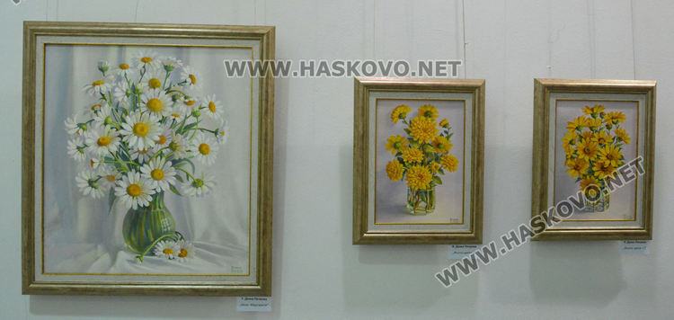  Двама юбиляри в Коледната изложба на Хасковските художници