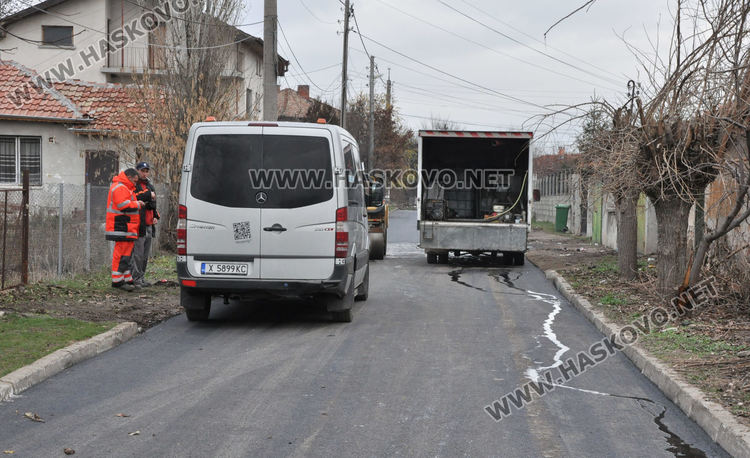 Преасфалтираха улица с нова канализация в „Болярово“