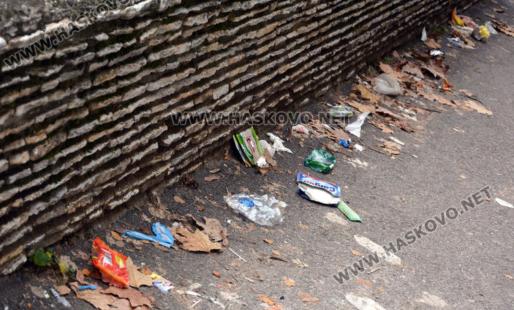 Хасковлийка се жалва за изхвърляне на боклуци от блок на „Раковски“