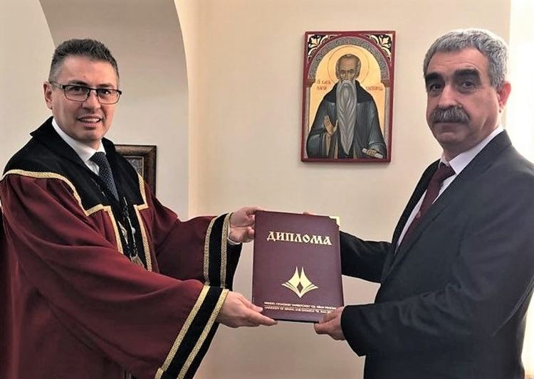 Инж.д-р Илия Гърков  стана Почетен професор в Минно-геоложкия университет