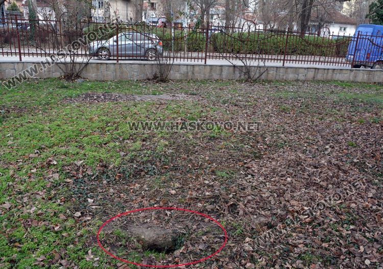 Хасковлии: В Градската градина има опасни дупки, може дете да пострада