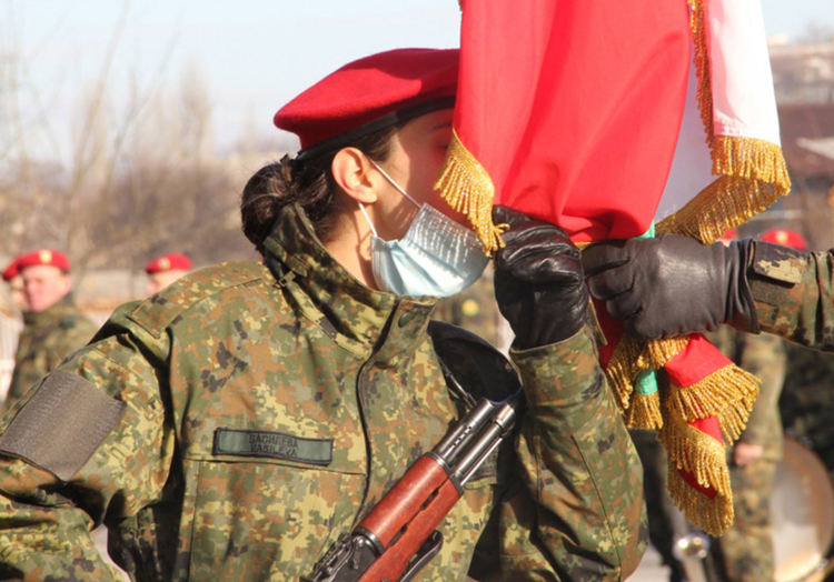 39 военнослужещи положиха клетва в Хасковското поделение