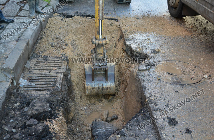 Малка част от центъра без вода заради авария