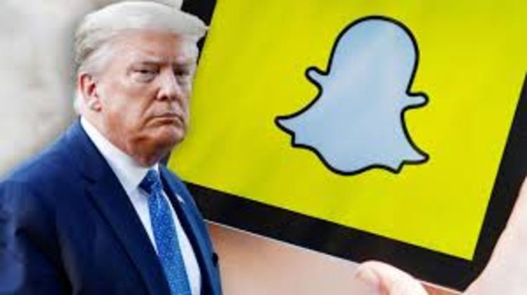 И Snapchat блокира Тръмп