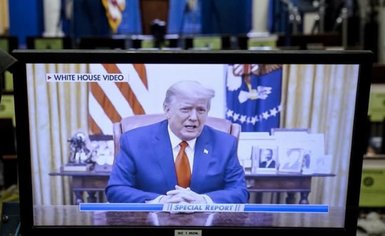 Тръмп с обръщение към американците, не спомена импийчмънта