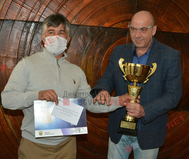 Димитровград отличи своите най-изявени спортисти за 2020 година