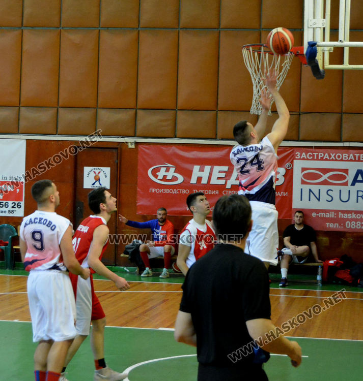 Хасково лидер на Б група Юг в баскетболното първенство