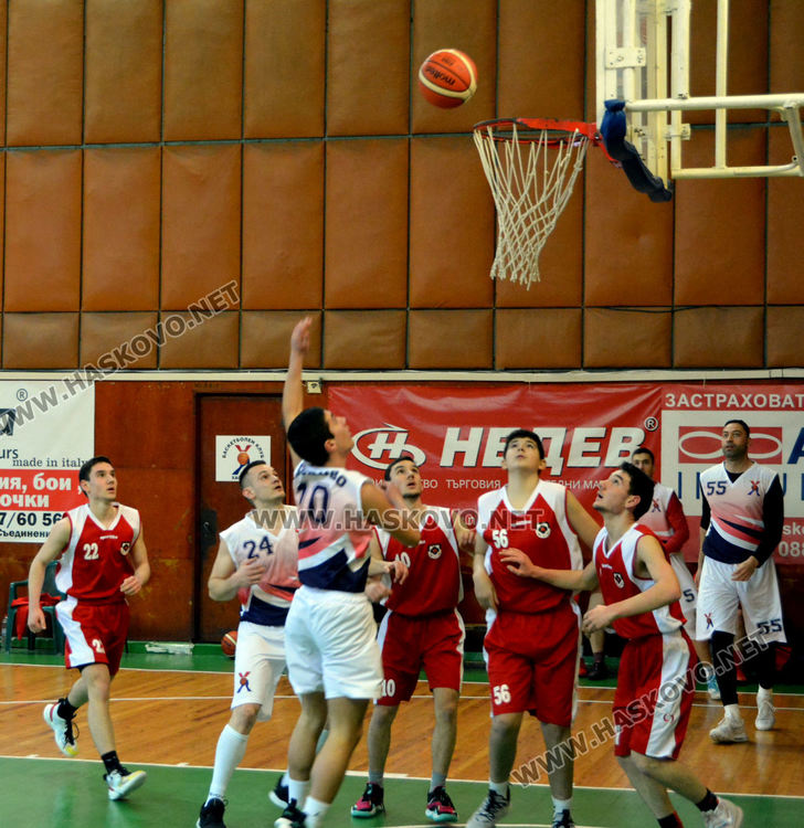 Хасково лидер на Б група Юг в баскетболното първенство