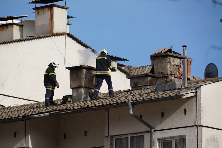 Пак горя непочистен комин на жилищен блок в Смолян  