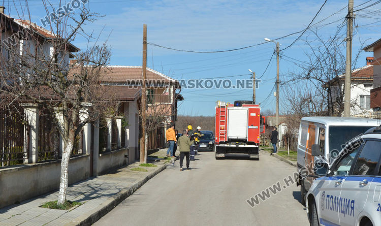 Изпушил абсорбер вдигна на крак пожарната