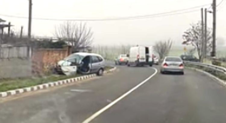 Коли катастрофираха в мъглата