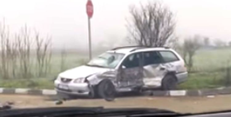 Коли катастрофираха в мъглата