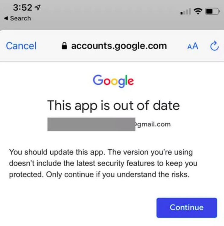 Google продължават да не ъпдейтват приложенията си за iPhone