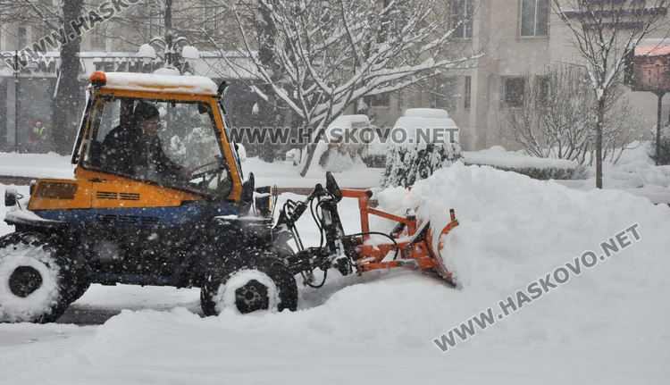 Всички пътища в Хасковска област са проходими при зимни условия