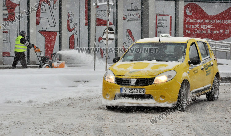 Всички пътища в Хасковска област са проходими при зимни условия
