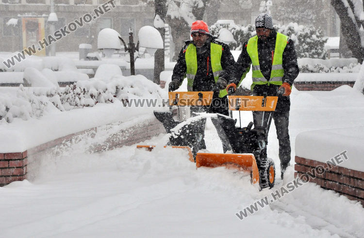 Всички пътища в Хасковска област са проходими при зимни условия