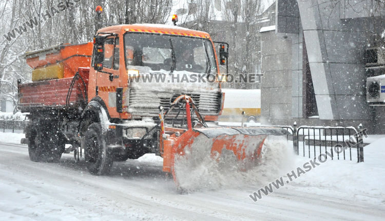 Всички пътища в Хасковска област са проходими при зимни условия
