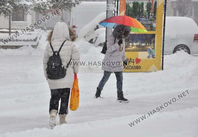 Всички пътища в Хасковска област са проходими при зимни условия