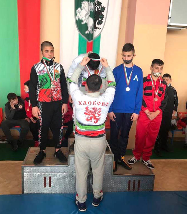 Хасковският борец Стивън Делчев стана шампион на държавното