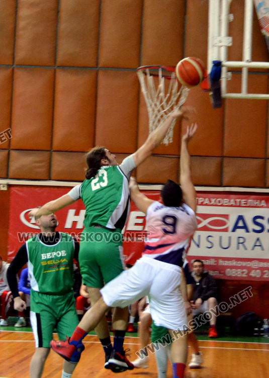 Баскетболистите на „Хасково” втори в класирането след успех над „Берое”