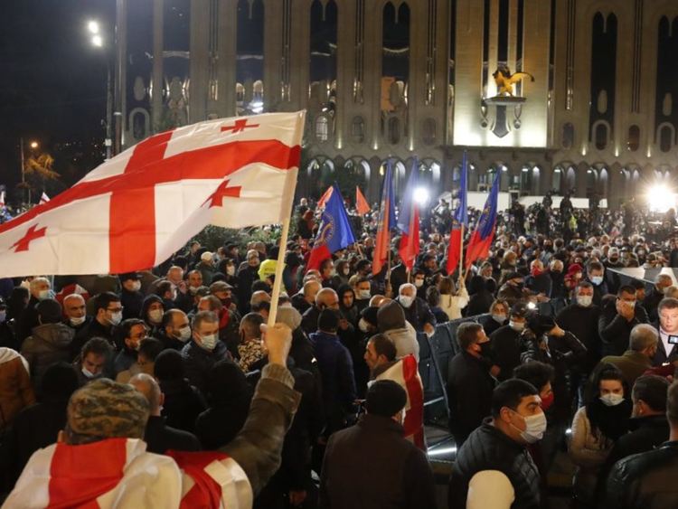 Арестуваха лидера на основната опозиционна сила в Грузия 